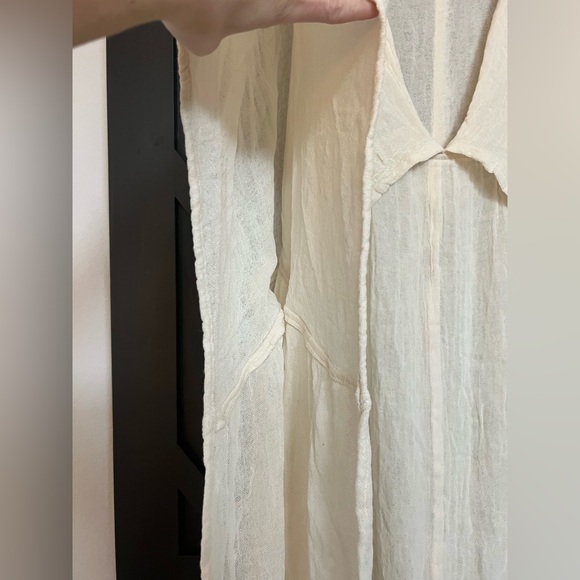 Jen’s Pirate Booty Sorrento Caftan in Natural, One Size - Picture 8 of 13